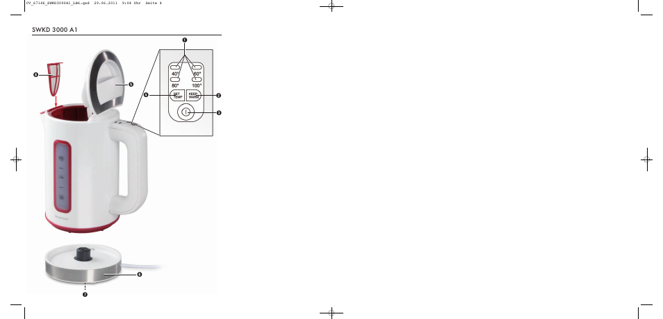 Silvercrest SWKD 3000 A1 User Manual | Page 2 / 10