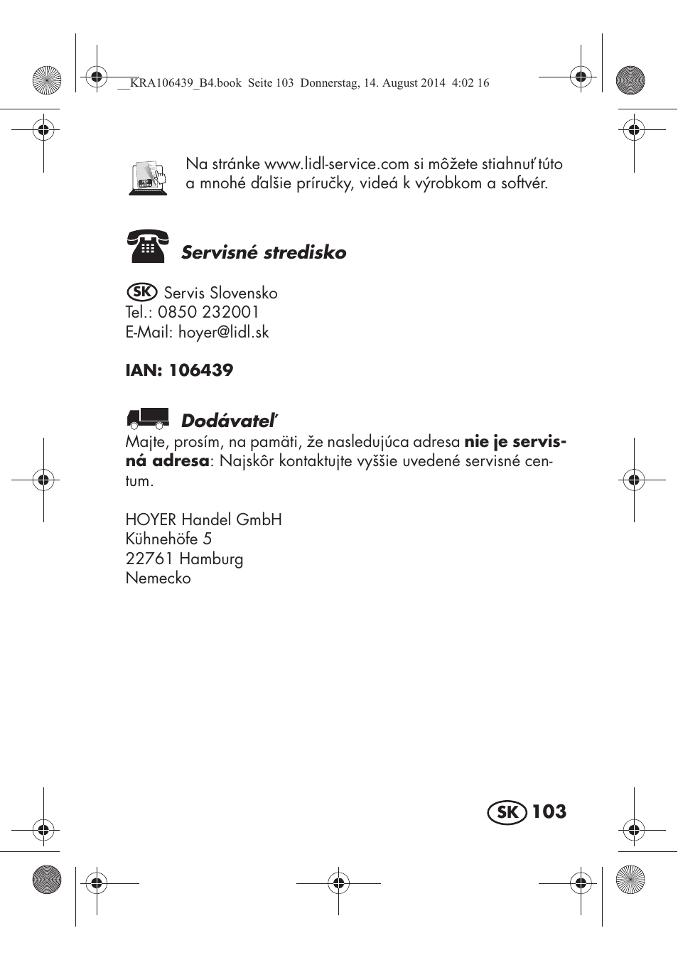 Silvercrest SHE 3 A1 User Manual | Page 105 / 126