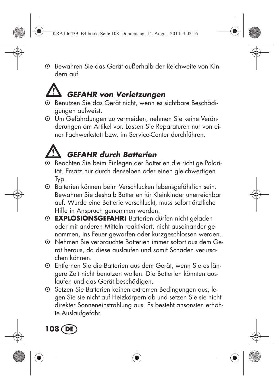 Silvercrest SHE 3 A1 User Manual | Page 110 / 126