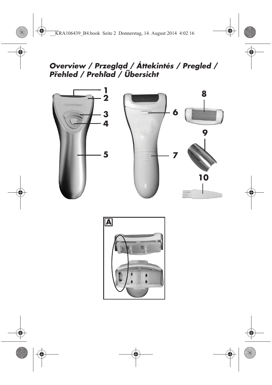 Silvercrest SHE 3 A1 User Manual | Page 3 / 126