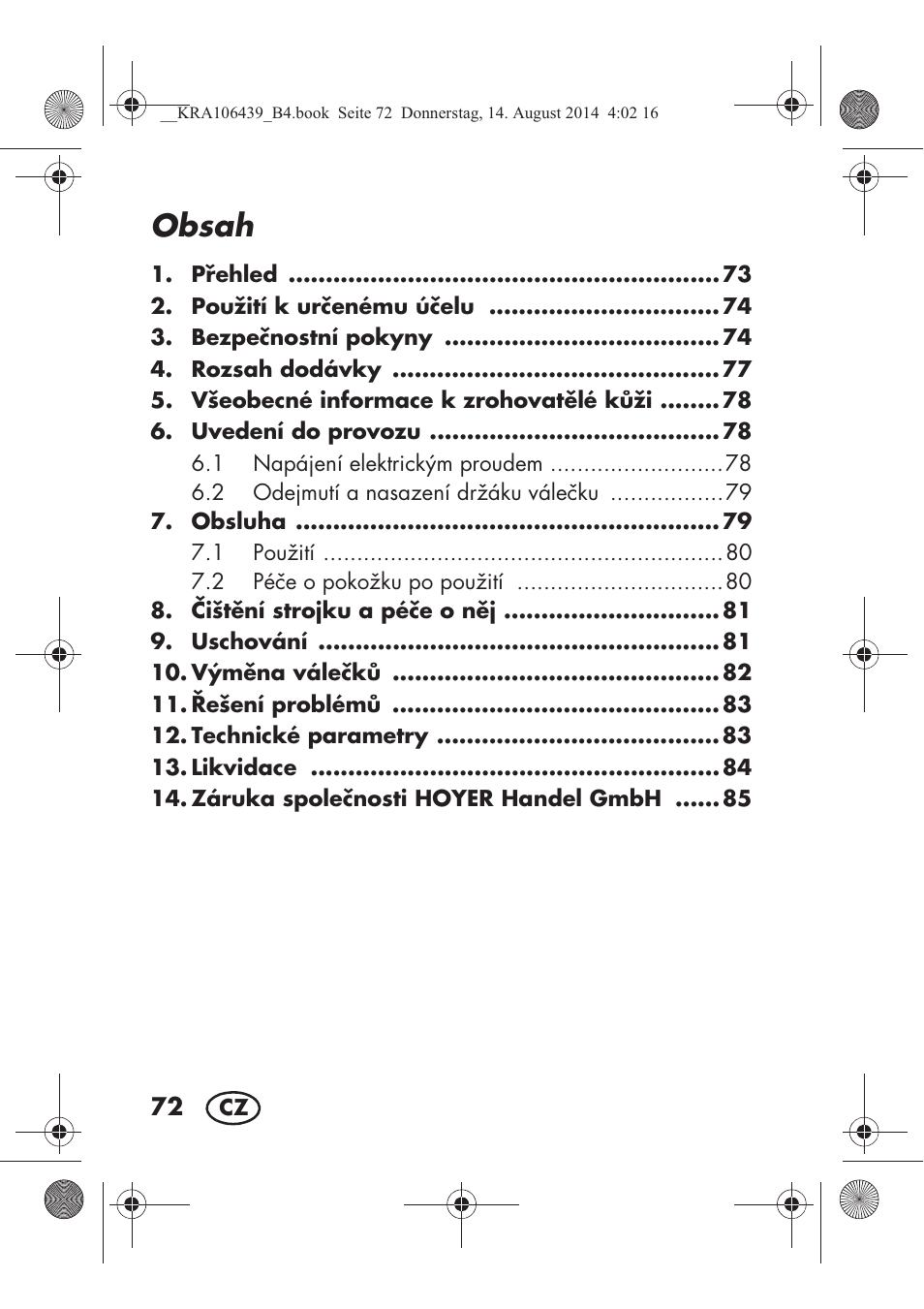 Silvercrest SHE 3 A1 User Manual | Page 74 / 126