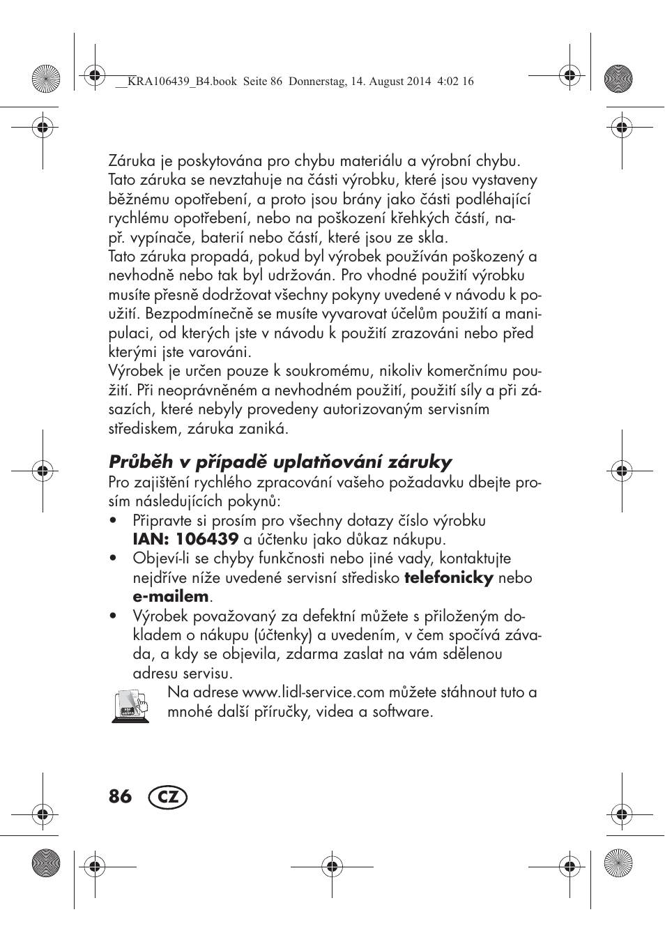 Silvercrest SHE 3 A1 User Manual | Page 88 / 126