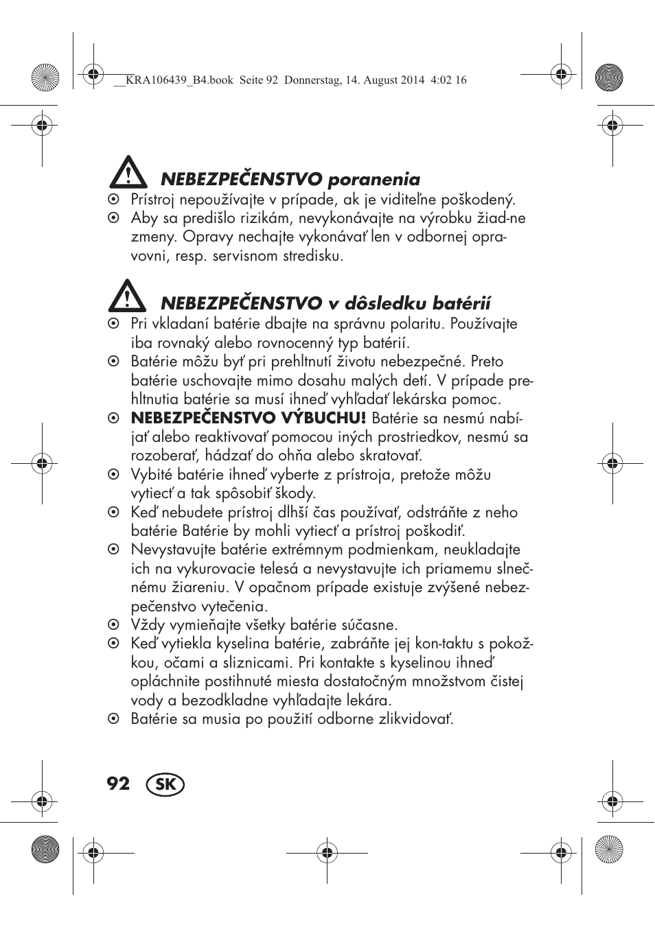 Silvercrest SHE 3 A1 User Manual | Page 94 / 126