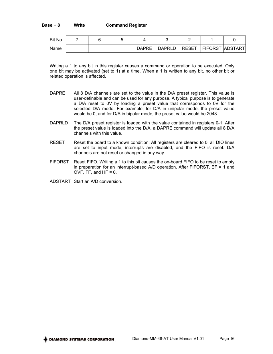 Diamond Power Products MM-48-AT User Manual | Page 16 / 44