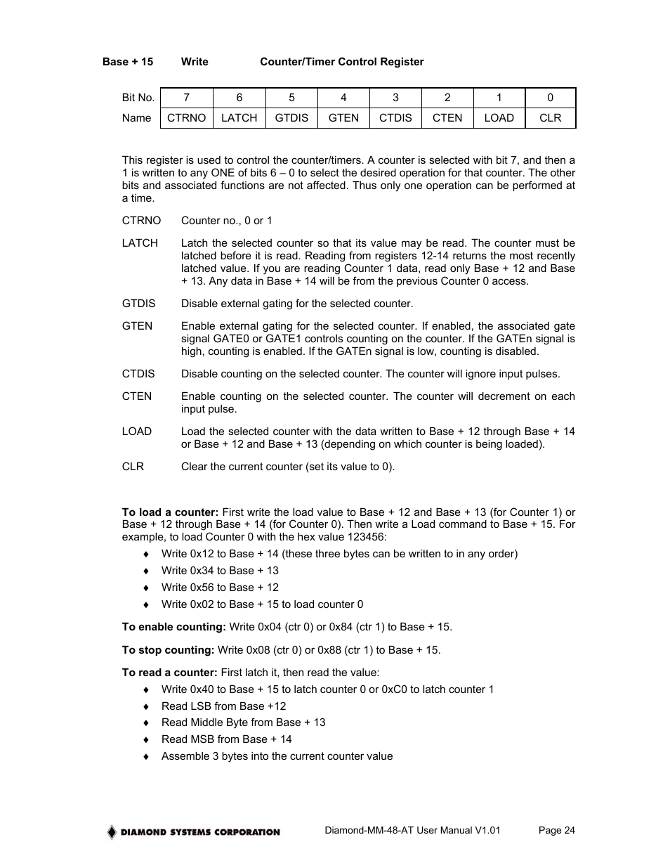 Diamond Power Products MM-48-AT User Manual | Page 24 / 44