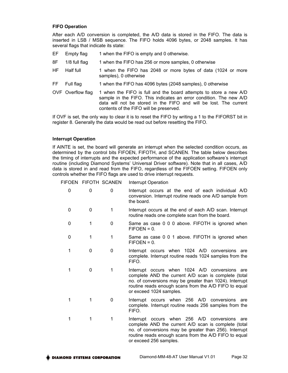 Diamond Power Products MM-48-AT User Manual | Page 32 / 44