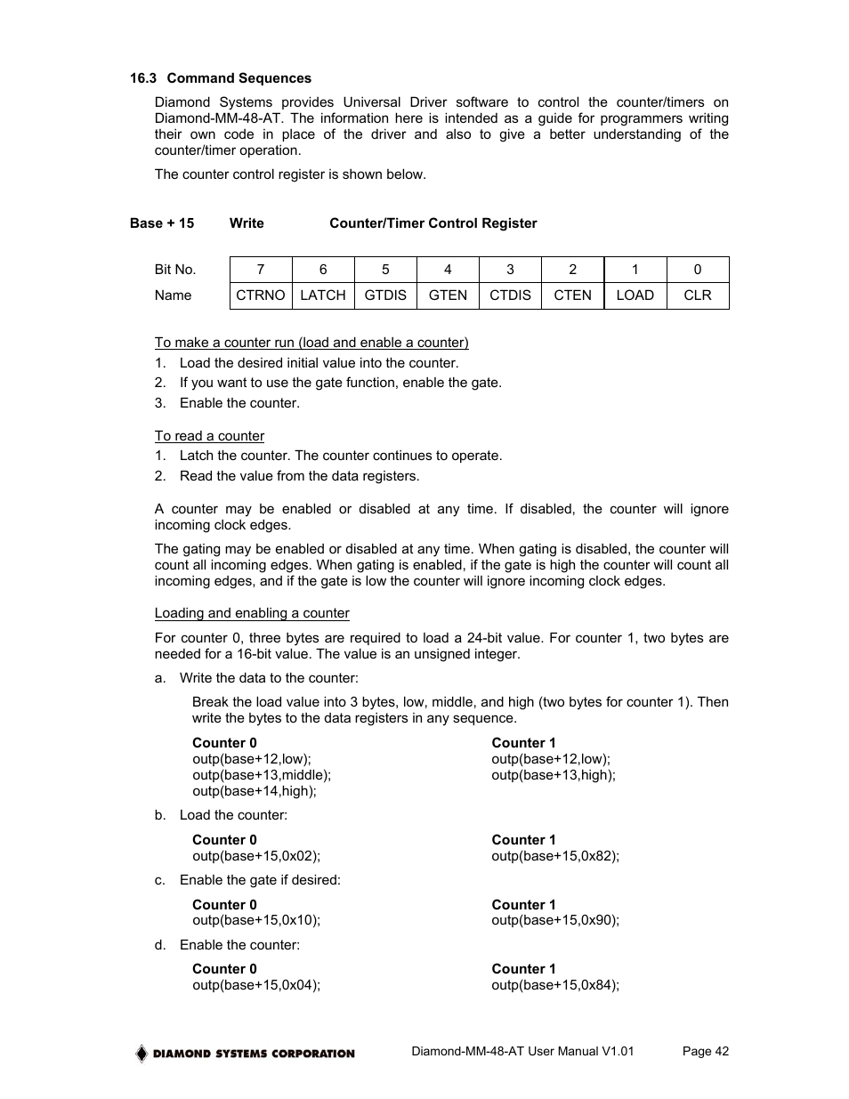 Diamond Power Products MM-48-AT User Manual | Page 42 / 44