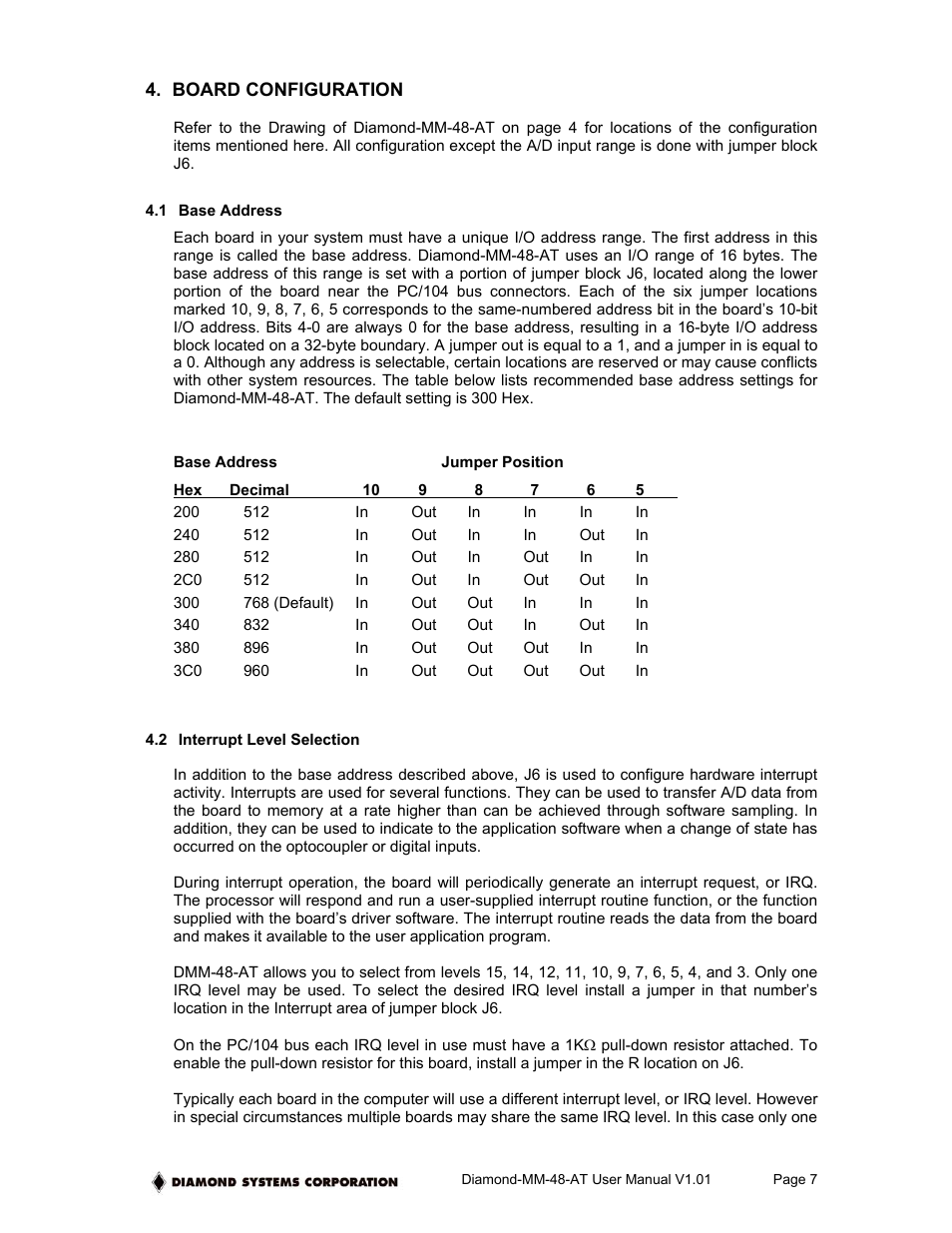Diamond Power Products MM-48-AT User Manual | Page 7 / 44