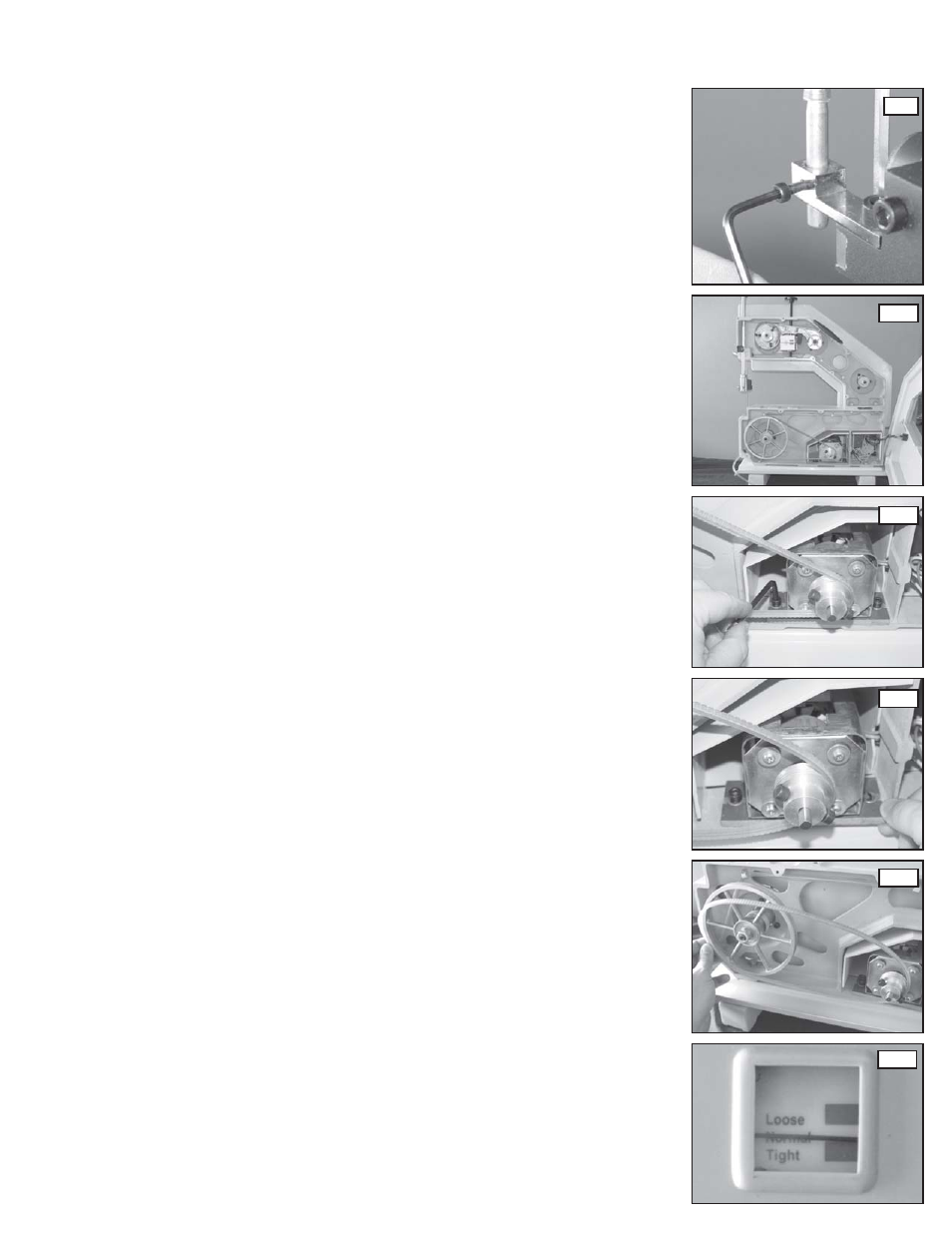 Band saw use and maintenance | Diamond Power Products DL 5000 User Manual | Page 4 / 8