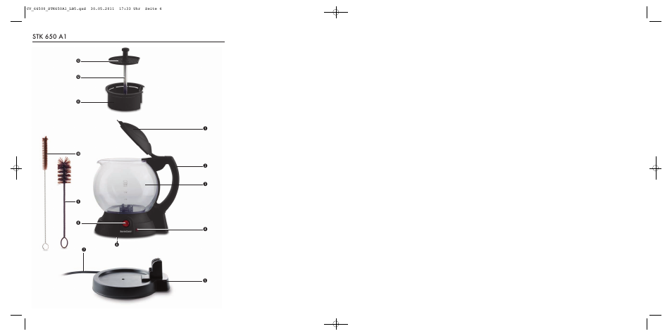 Stk 650 a1 | Silvercrest STK 650 A1 User Manual | Page 2 / 41