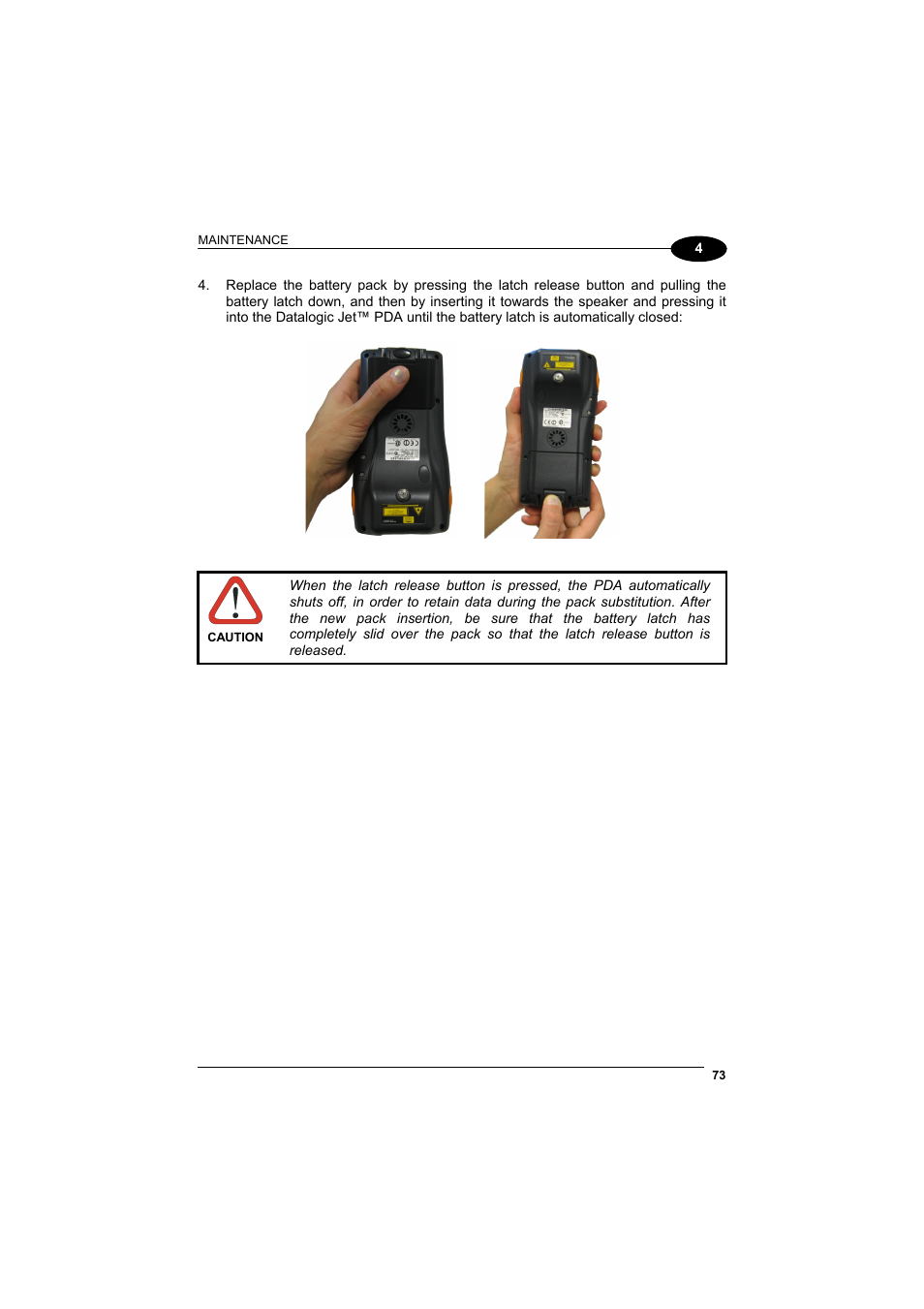 Datalogic Scanning Jet User Manual | Page 89 / 106