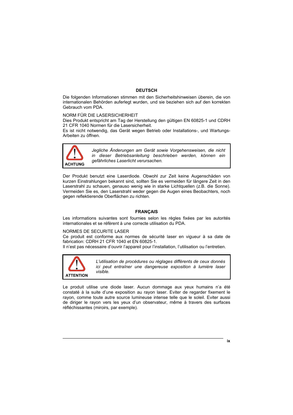 Datalogic Scanning Jet User Manual | Page 9 / 106