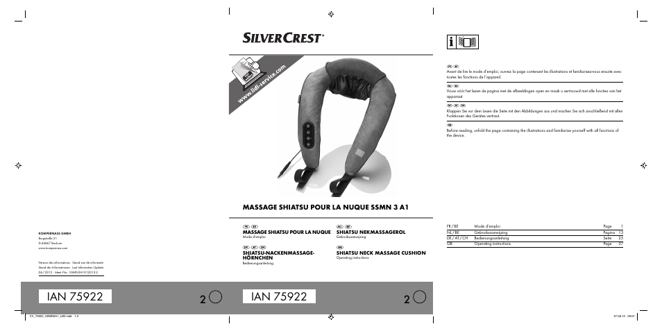 Silvercrest SSMN 3 A1 User Manual | 48 pages