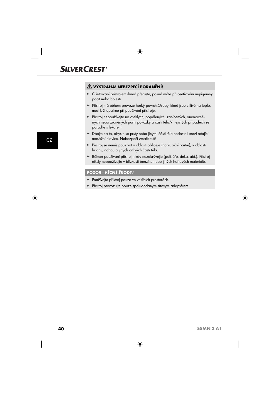Silvercrest SSMN 3 A1 User Manual | Page 42 / 67