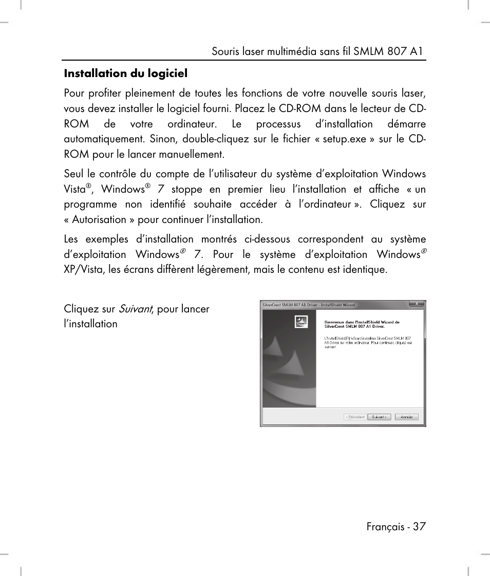 Silvercrest SMLM 807 A1 User Manual | Page 39 / 92