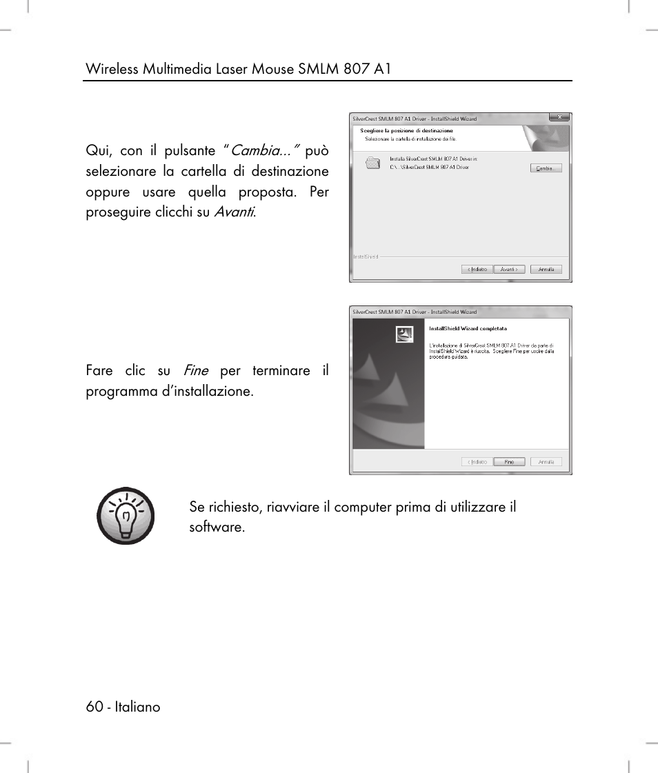 Silvercrest SMLM 807 A1 User Manual | Page 62 / 92