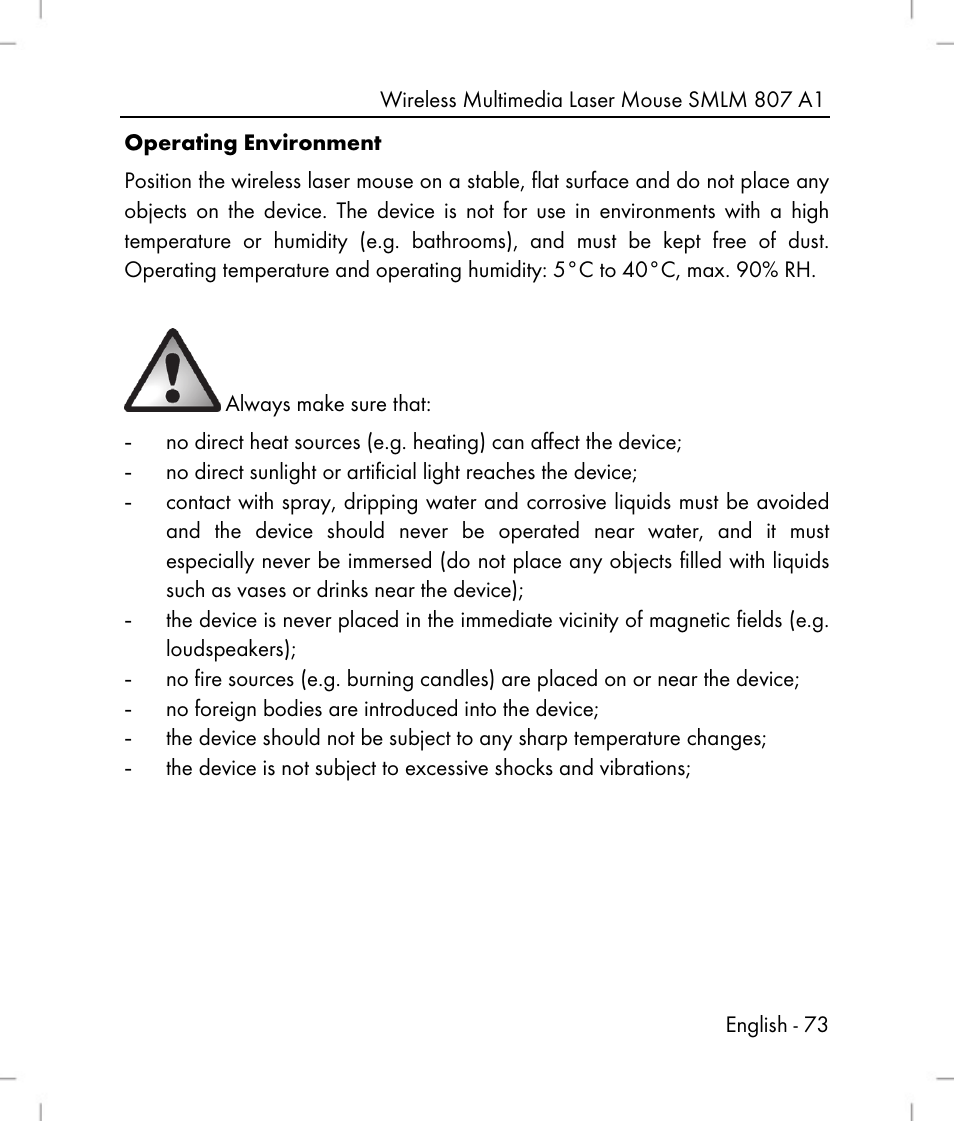 Silvercrest SMLM 807 A1 User Manual | Page 75 / 92