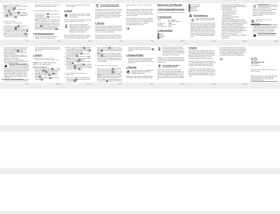 Silvercrest Z31625, Z31625A, Z31625B, Z31625C User Manual | Page 2 / 2