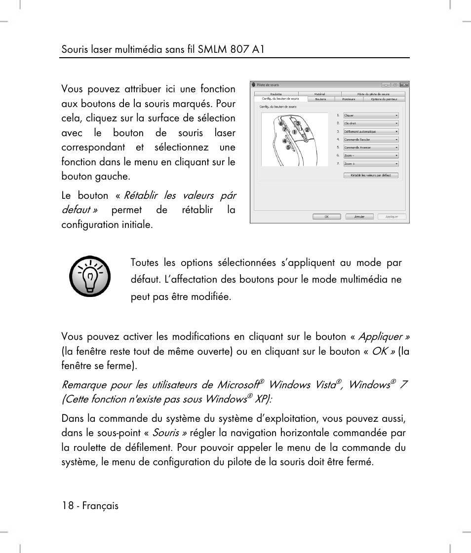 Silvercrest SMLM 807 A1 User Manual | Page 20 / 70
