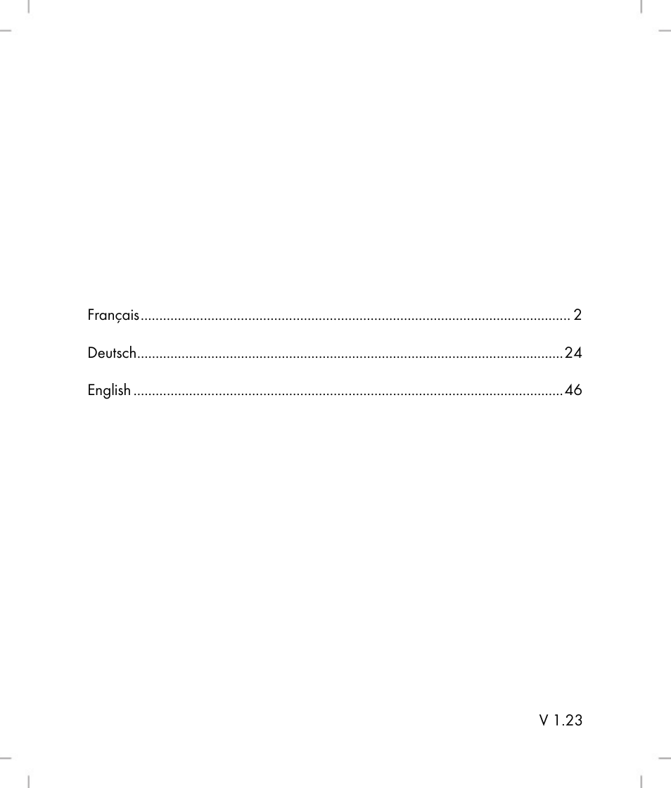 Silvercrest SMLM 807 A1 User Manual | Page 3 / 70