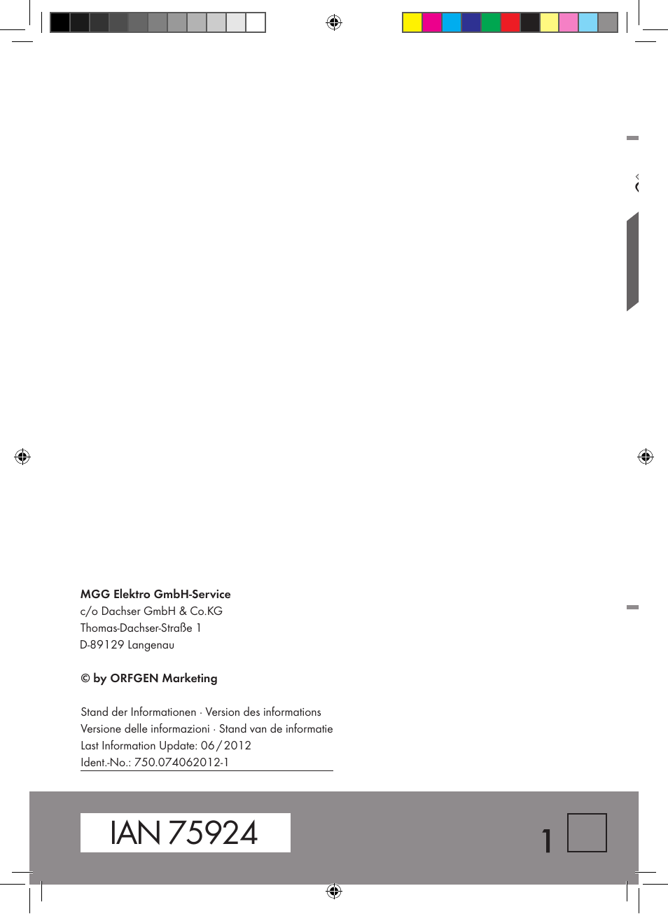 Silvercrest SRNH 100 A2 User Manual | Page 45 / 45