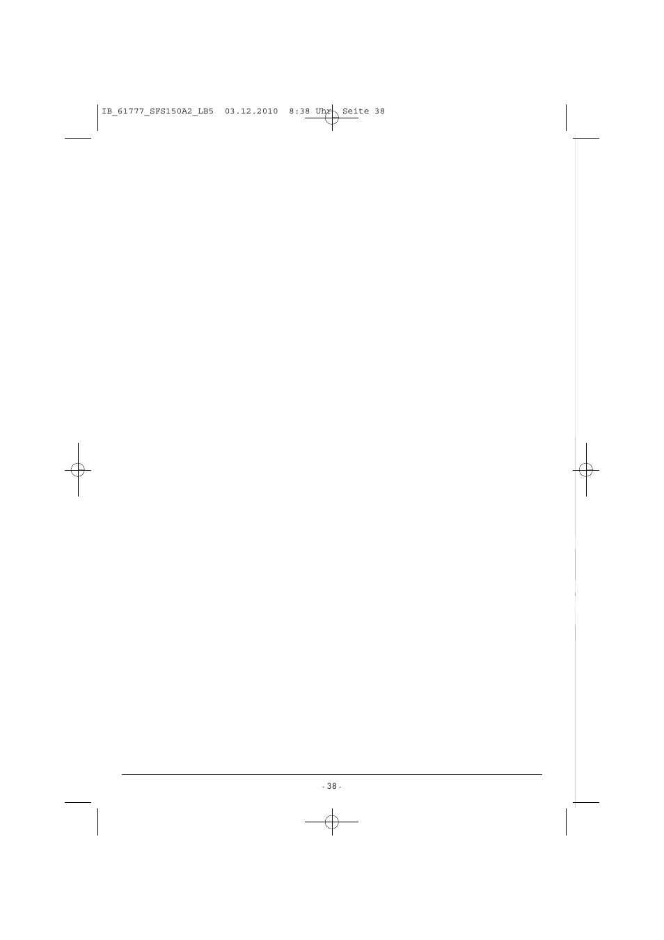 Silvercrest SFS 150 A2 User Manual | Page 40 / 58