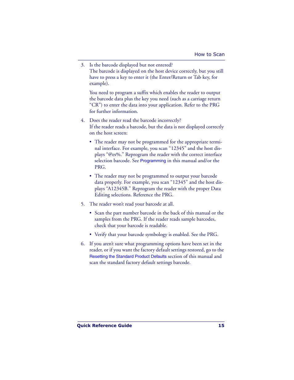 Datalogic Scanning POWERSCAN PD7100 User Manual | Page 17 / 20