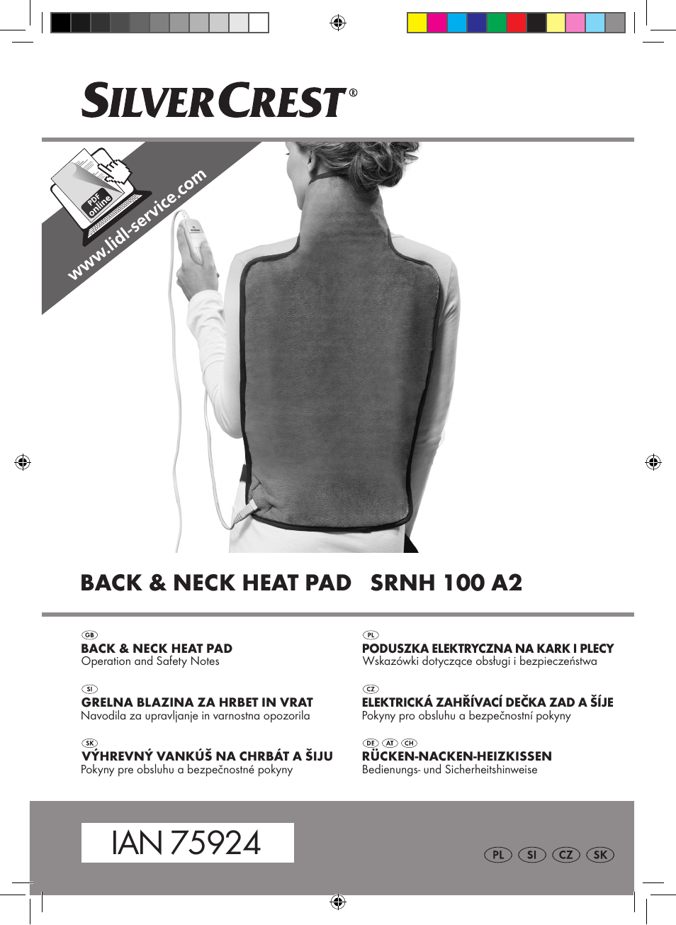 Silvercrest SRNH 100 A2 User Manual | 57 pages
