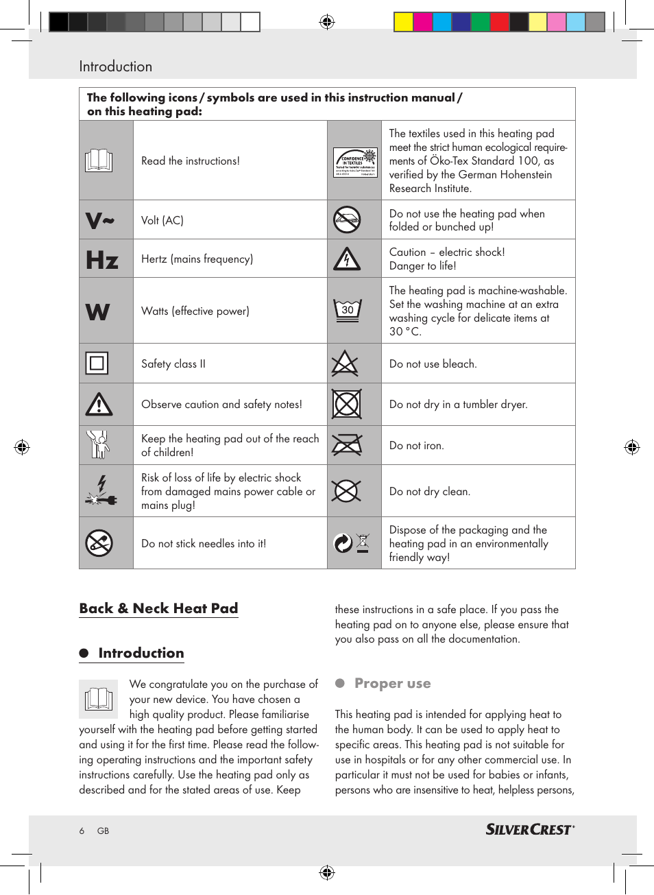 Introduction | Silvercrest SRNH 100 A2 User Manual | Page 6 / 57