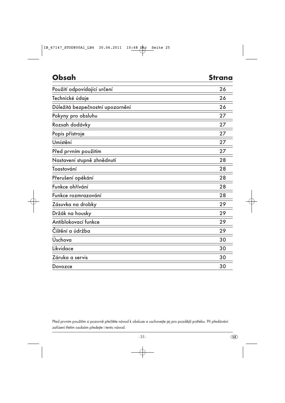 Silvercrest STOD 800 A1 User Manual | Page 27 / 45