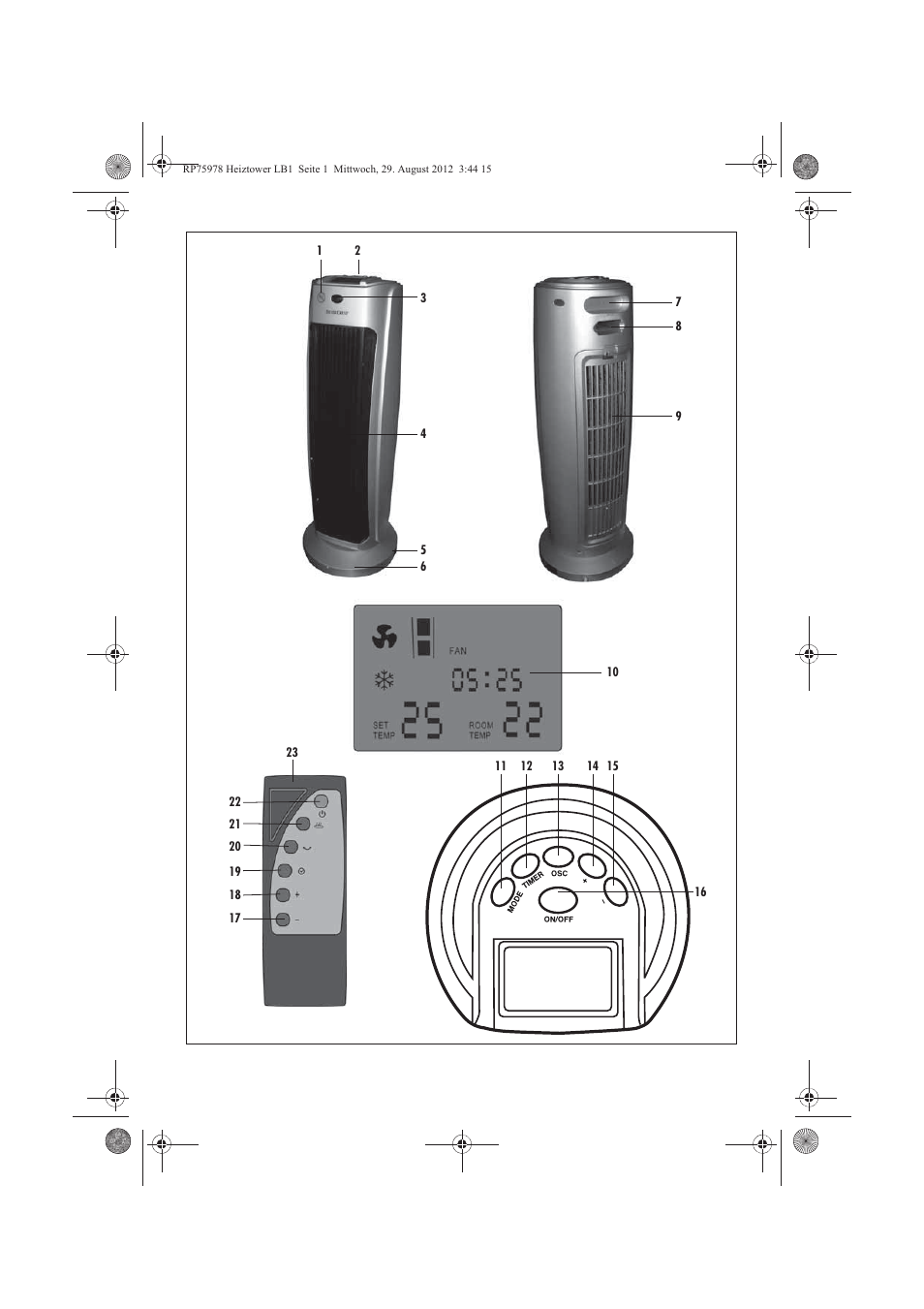 Silvercrest SHT 2000 A1 User Manual | Page 3 / 70