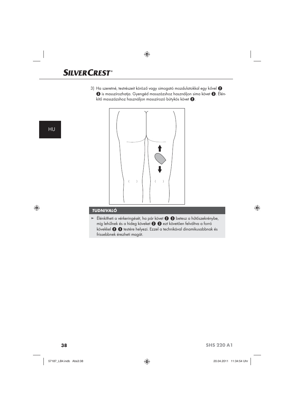 Silvercrest SHS 220 A1 User Manual | Page 40 / 86