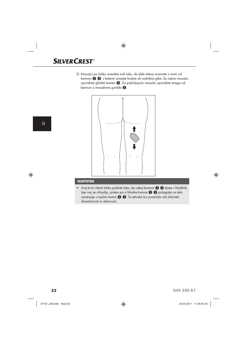 Silvercrest SHS 220 A1 User Manual | Page 54 / 86