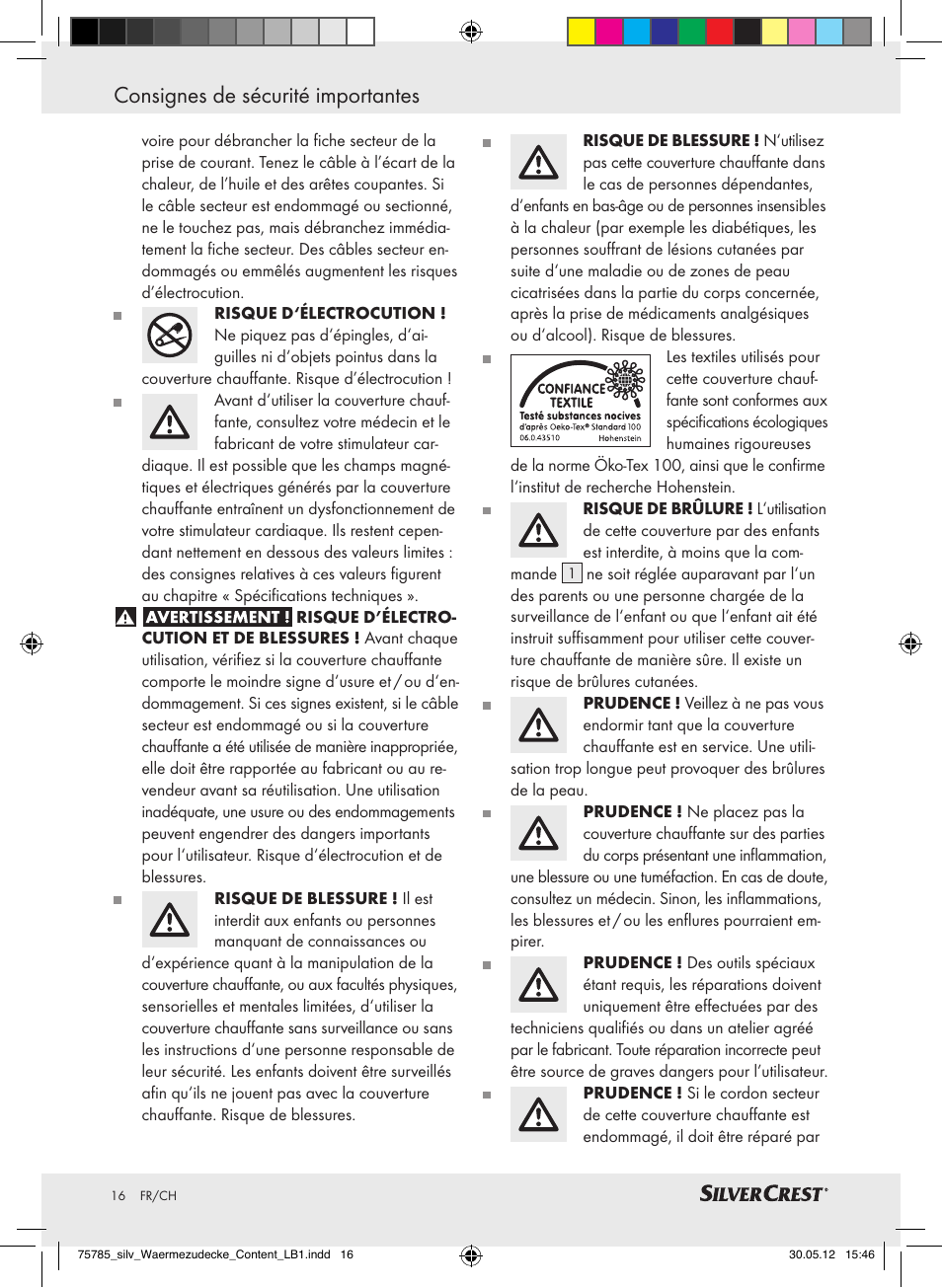 Silvercrest SWD 100 A2 User Manual | Page 16 / 44