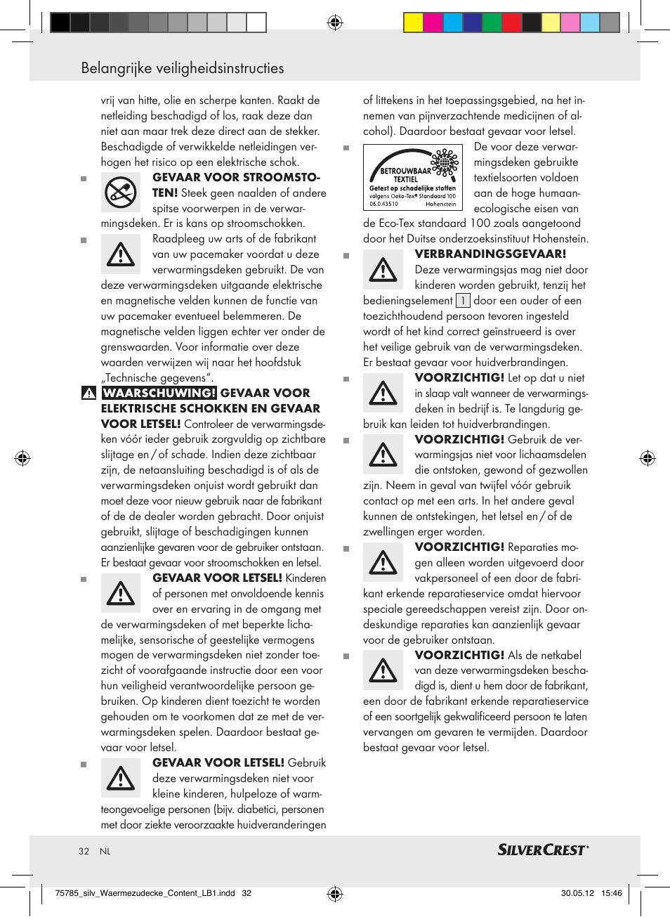 Silvercrest SWD 100 A2 User Manual | Page 32 / 44