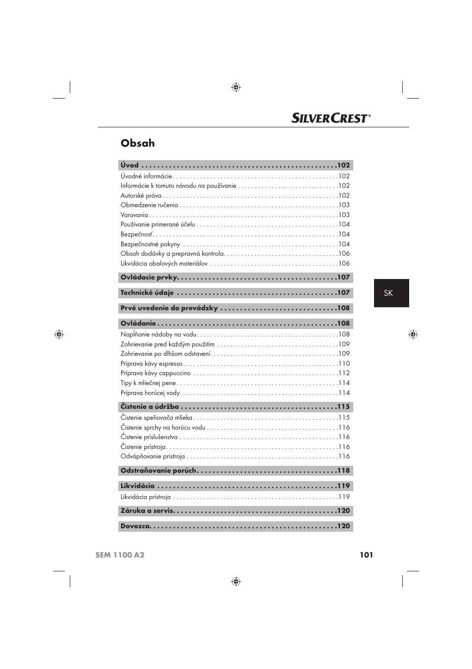 Silvercrest SEM 1100 A2 User Manual | Page 103 / 142