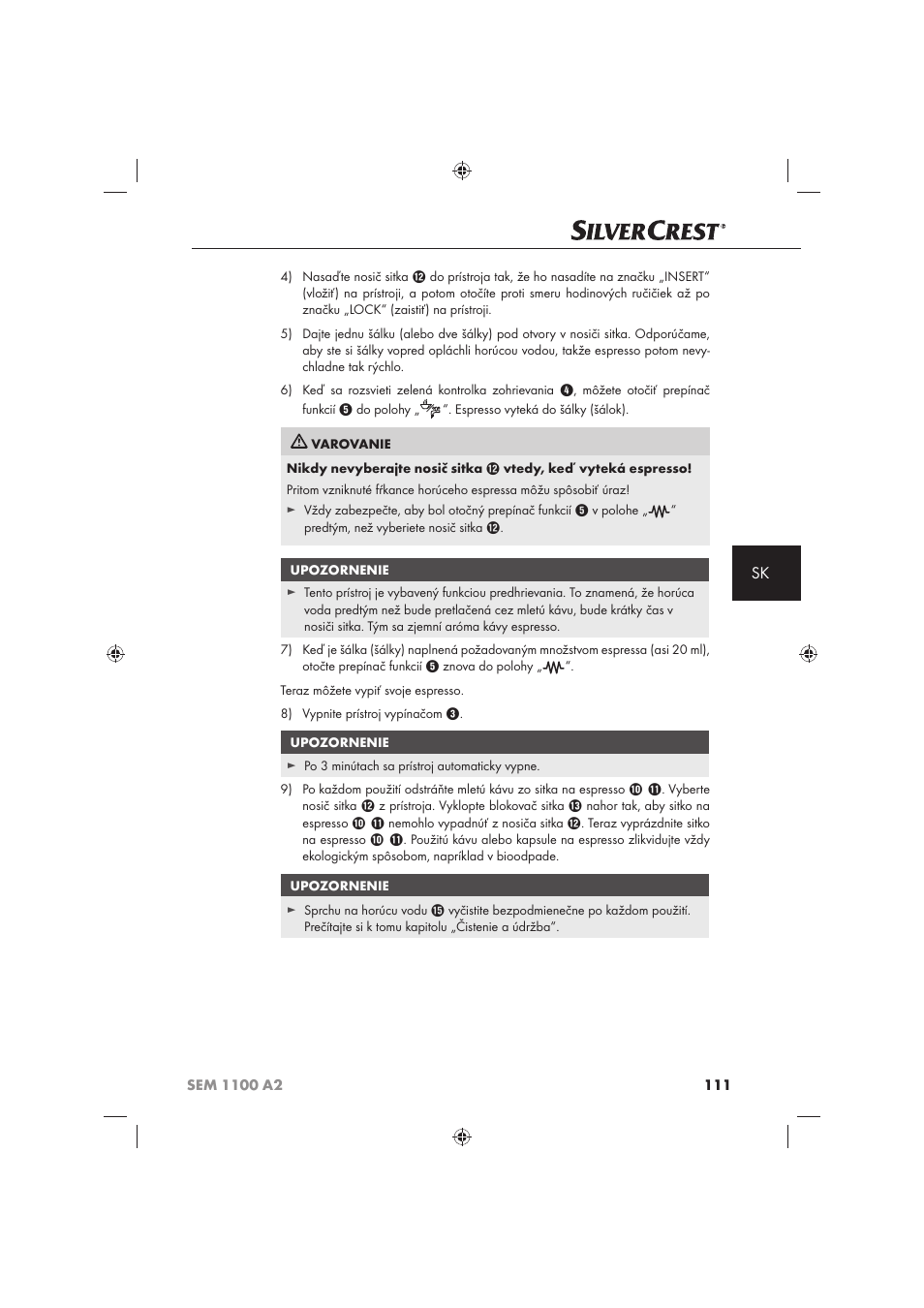 Silvercrest SEM 1100 A2 User Manual | Page 113 / 142