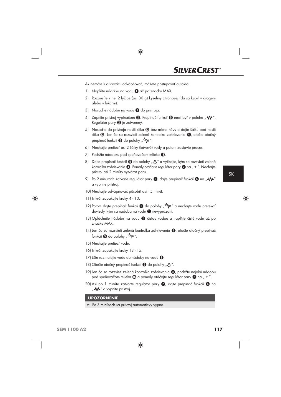 Silvercrest SEM 1100 A2 User Manual | Page 119 / 142