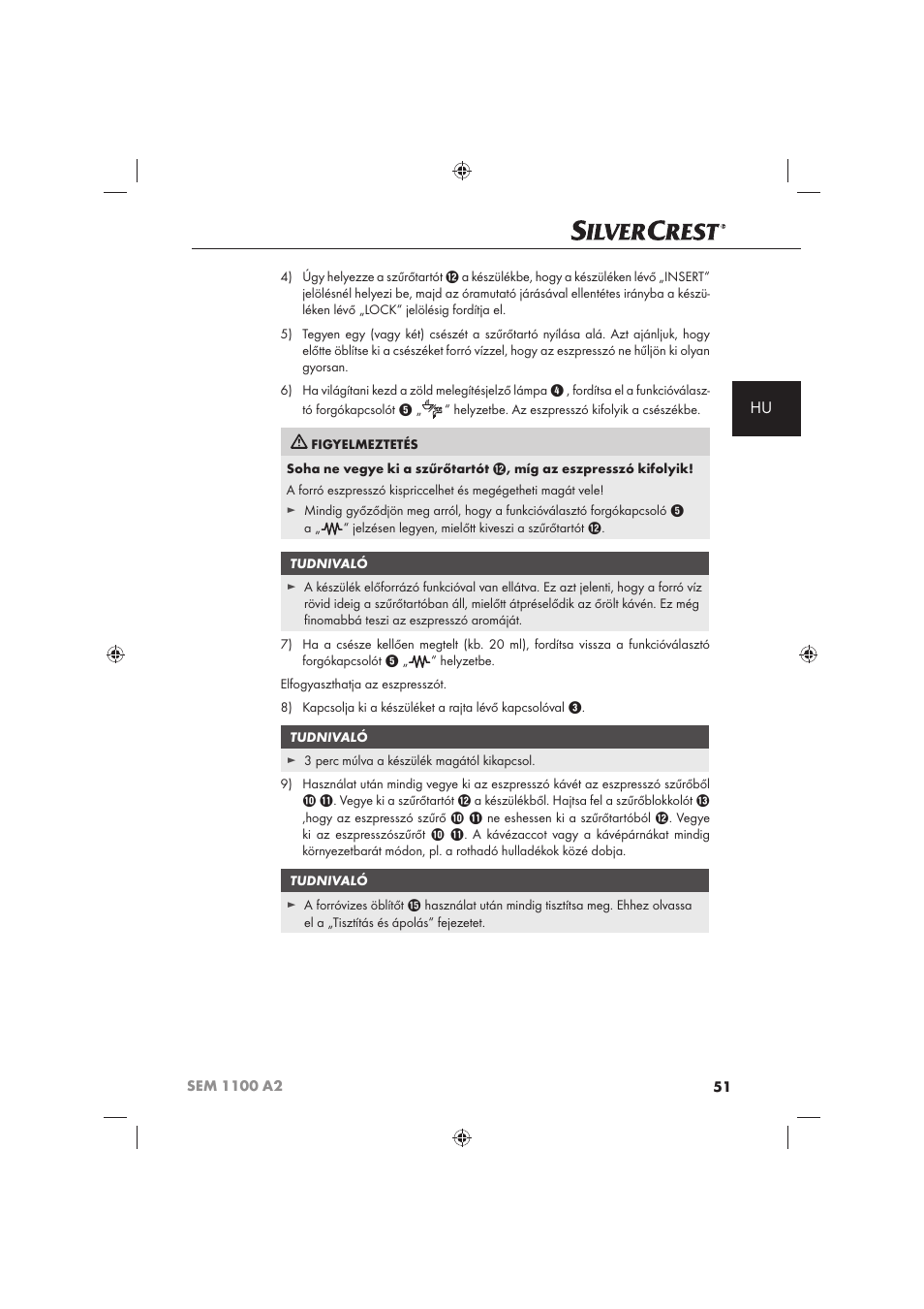 Silvercrest SEM 1100 A2 User Manual | Page 53 / 142