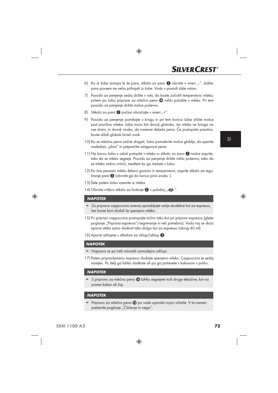 Silvercrest SEM 1100 A2 User Manual | Page 75 / 142