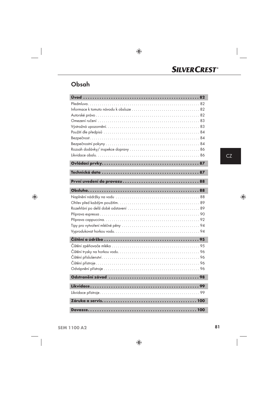 Silvercrest SEM 1100 A2 User Manual | Page 83 / 142