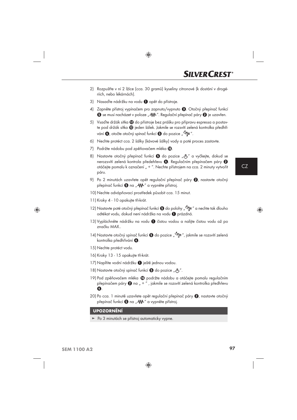Silvercrest SEM 1100 A2 User Manual | Page 99 / 142
