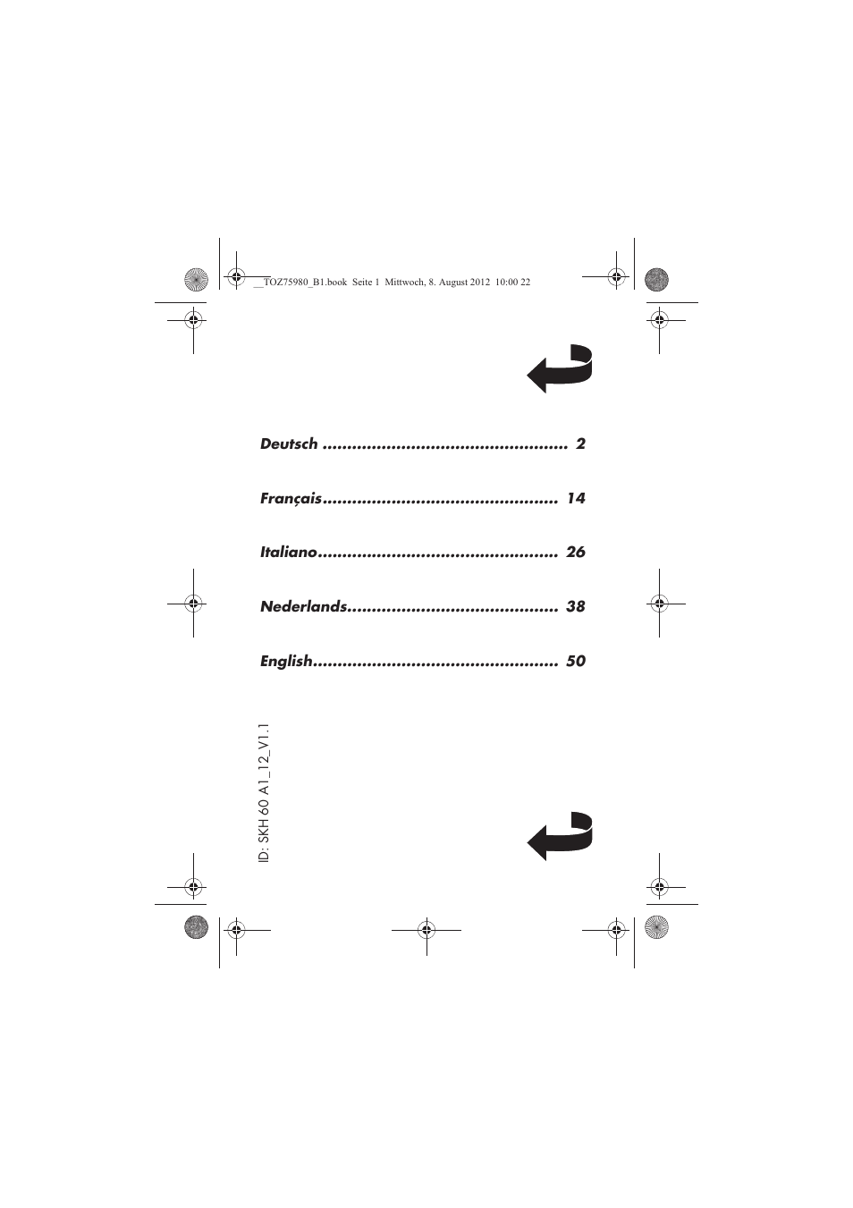 Silvercrest SKH 60 A1 User Manual | Page 2 / 62