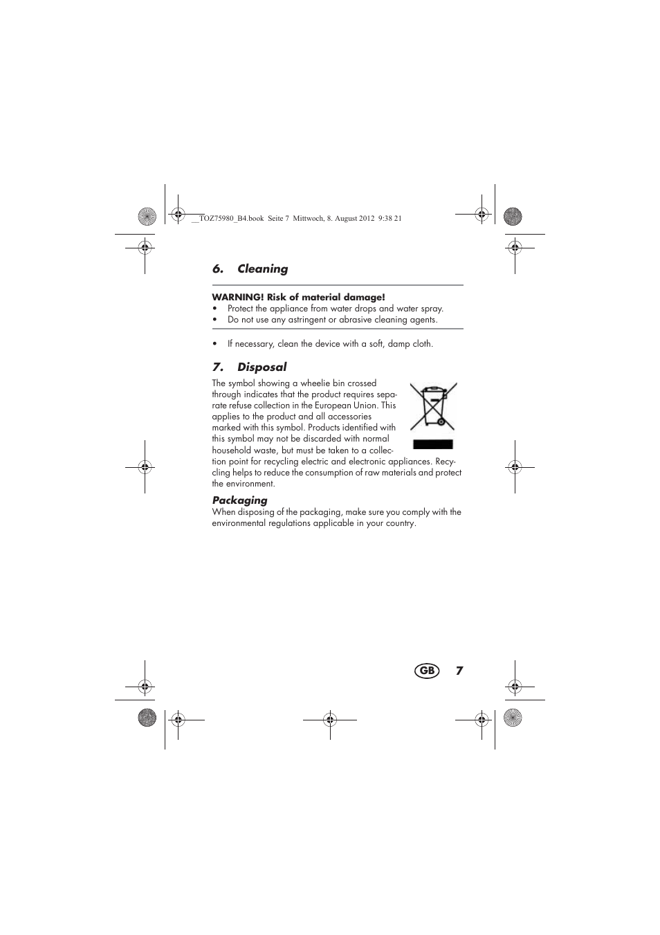 Silvercrest SKH 60 A1 User Manual | Page 9 / 70