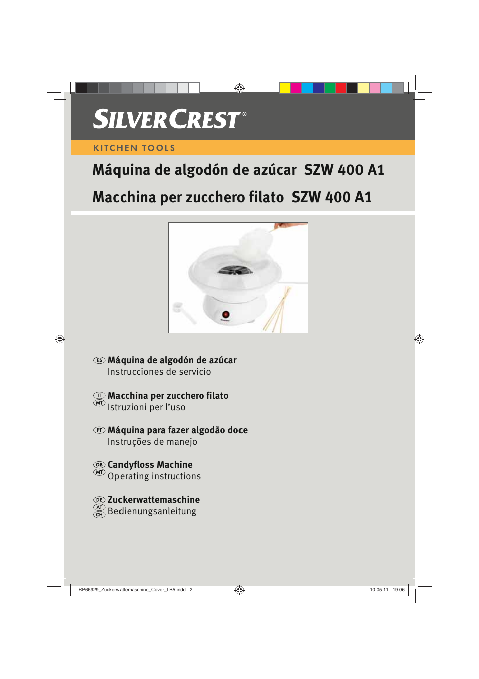 Silvercrest SZW 400 A1 User Manual | 50 pages