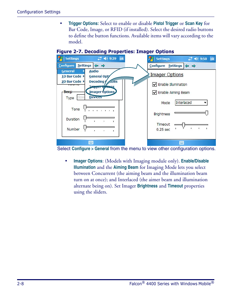 Datalogic Scanning FALCON 4400 SERIES User Manual | Page 22 / 212
