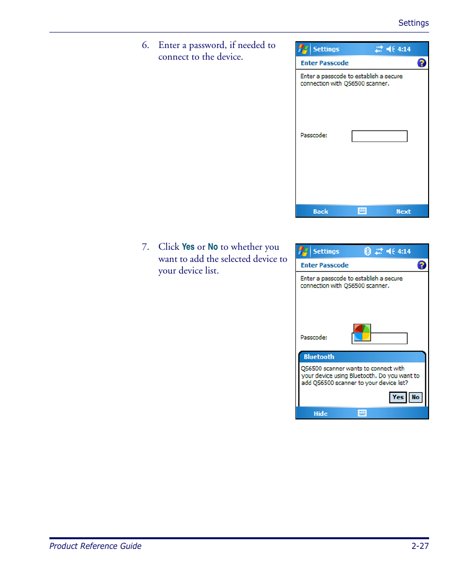 Datalogic Scanning FALCON 4400 SERIES User Manual | Page 41 / 212