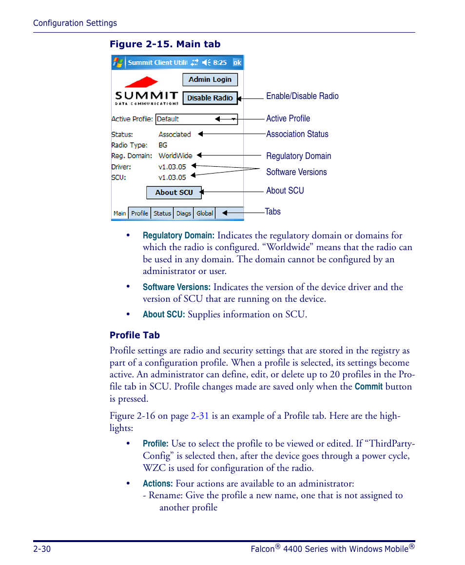 Datalogic Scanning FALCON 4400 SERIES User Manual | Page 44 / 212
