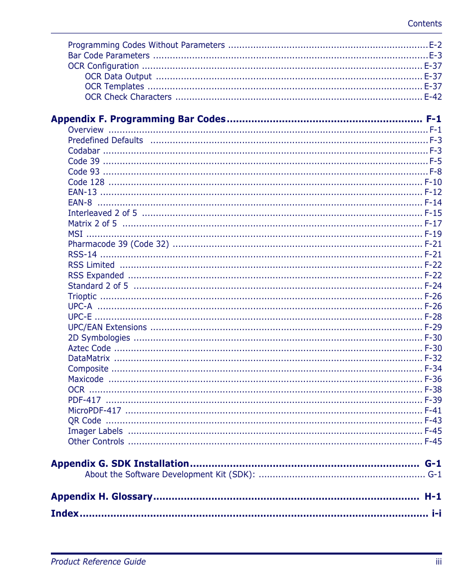 Datalogic Scanning FALCON 4400 SERIES User Manual | Page 5 / 212