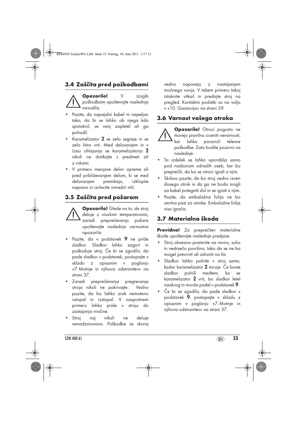 Silvercrest SZW 400 A1 User Manual | Page 35 / 70